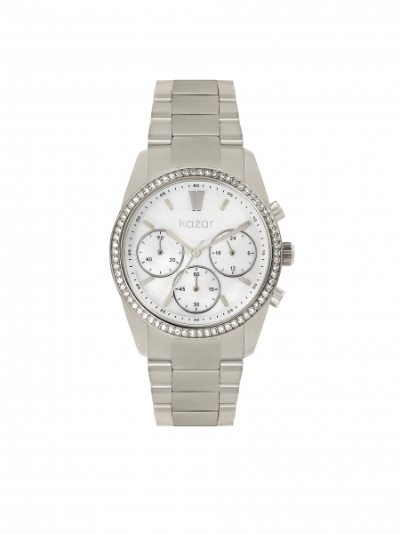 Zegarek damski w srebrnym kolorze 