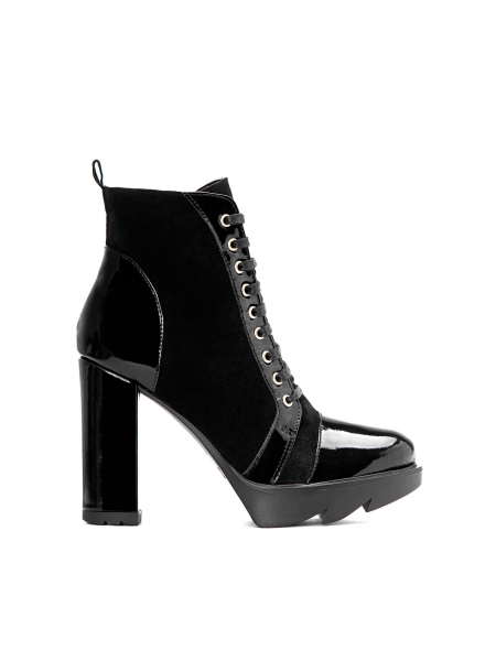 Ladies’ black boots KOLET
