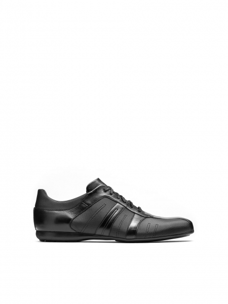 Chaussures derby noires pour hommes FARGO