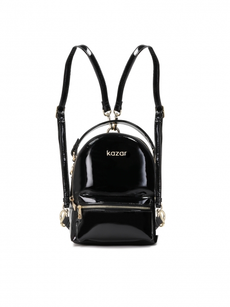 Ladies’ black backpack 2-in-1 HEMERA