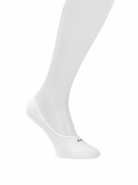 Weiße No-Show-Socken für Damen 