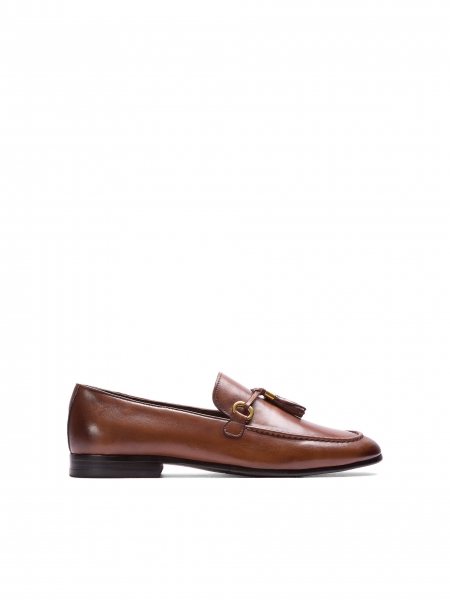 Men's brown loafers SAHAND