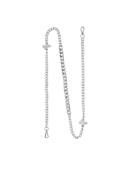 Elegant silver chain for the bag LOWRYS