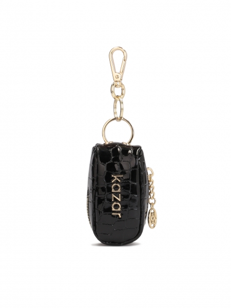 Practical black key case with gold fitting SUMMIT