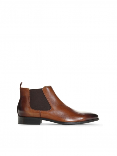 Men's brown Chelsea boots BARIC