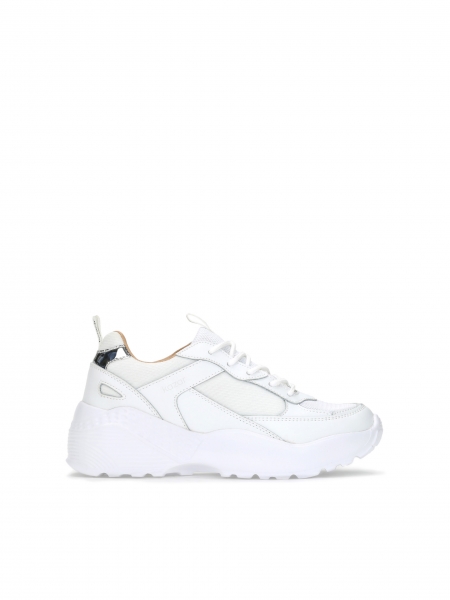 Ladies' white sneakers AVERY