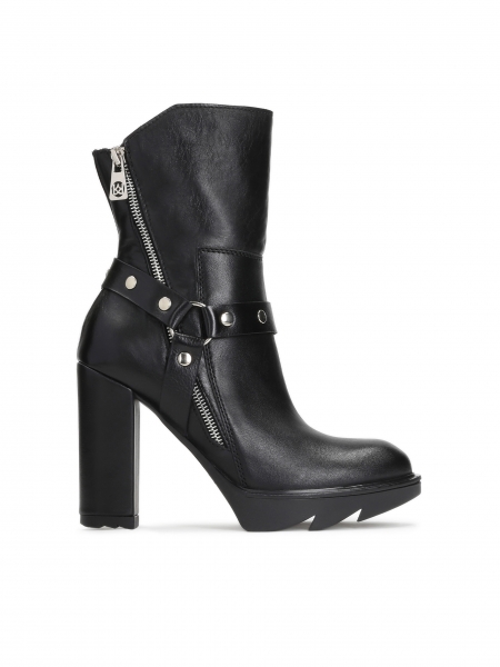 Ladies' black boots BALIN