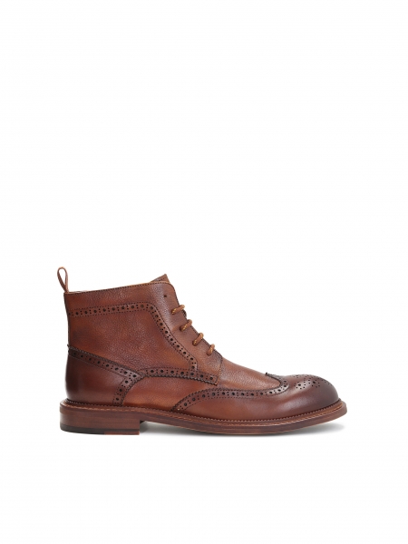 Men's brown boots LETO