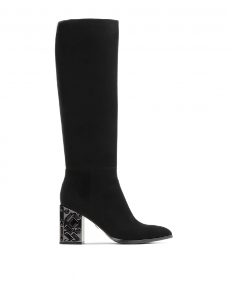 Ladies’ black high boots GIA
