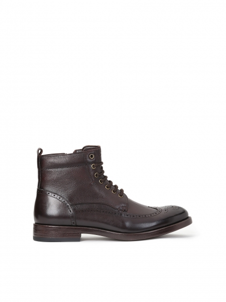 Men's leather chukka boots BEREN