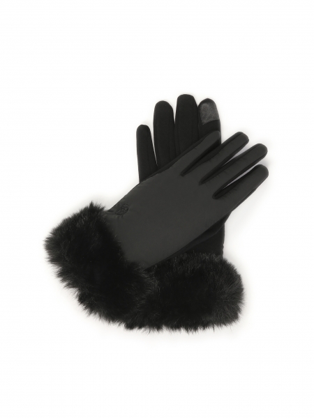 Classic women's gloves with insulation  GILLIAM