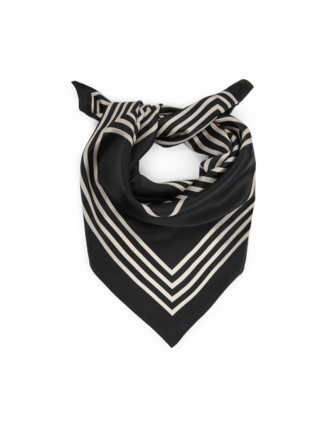 Beige en zwarte sjaal voor dames HAYLEY
