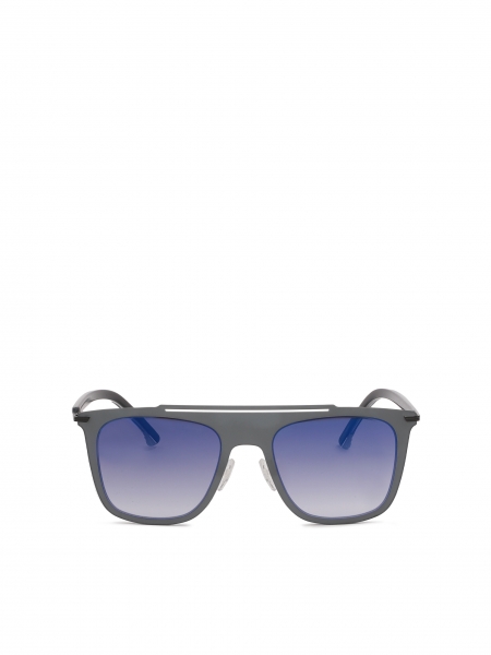 Szare męskie okulary przeciwsłoneczne EMERICO