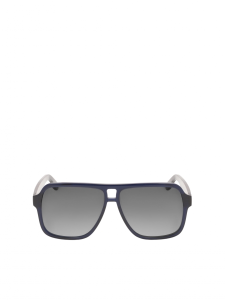 Gafas de sol de aviador azul marino para hombre 
