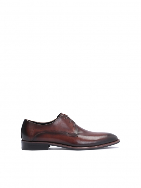 Men formal flat Derby leather shoes NIKET