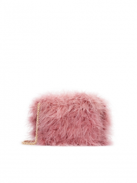 Roze tas met glamoureuze afwerking FOU