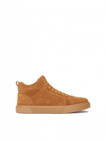 Urban suede sneakers with lacing TRUXTON