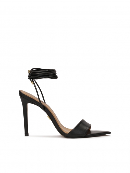 Lace-up sandals with pointy toes IRINA