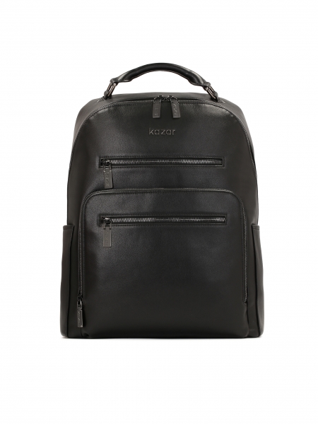 Large men's leather backpack JONAS