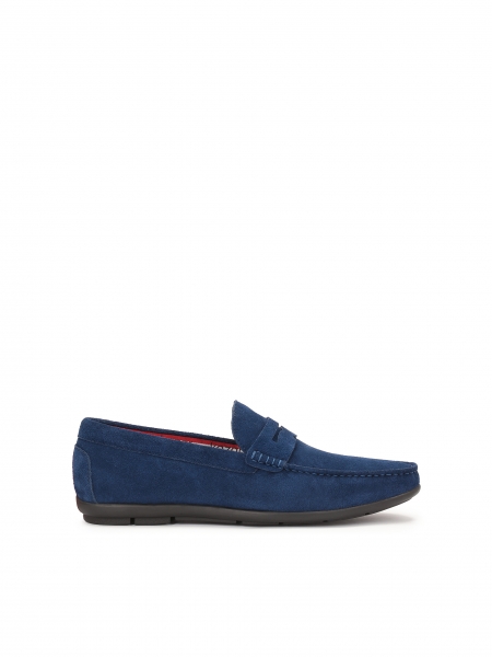 Men's stylish suede moccasins PINTO