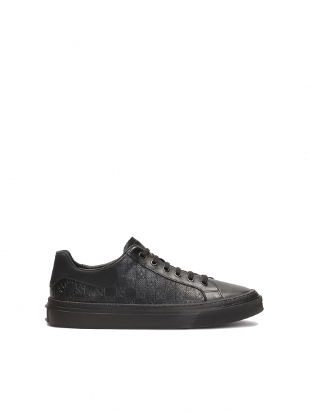 Schwarze sportliche Schuhe im Sneakers-Stil BETO