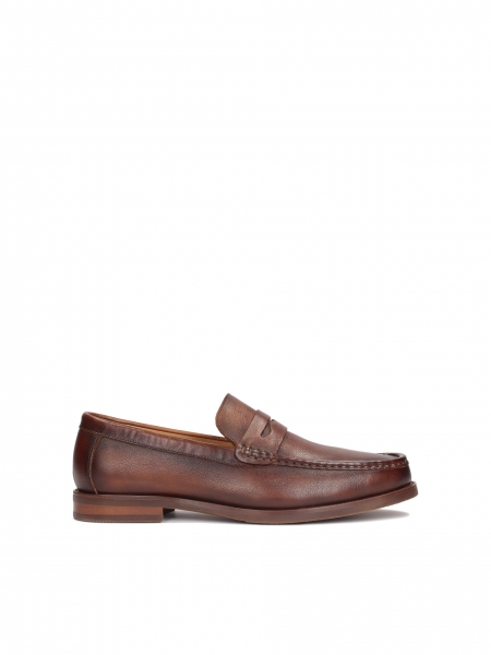 Leather penny loafers for men BUFORD