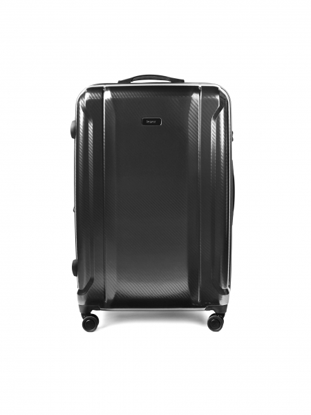 Large luxury suitcase in gray color AIRPORT MODE