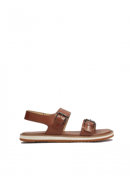 Brown sandals on a comfortable sole IAGO