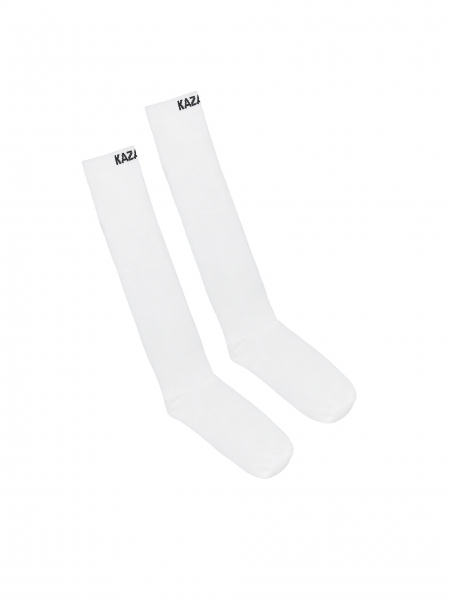 Witte katoenen sokken KAI