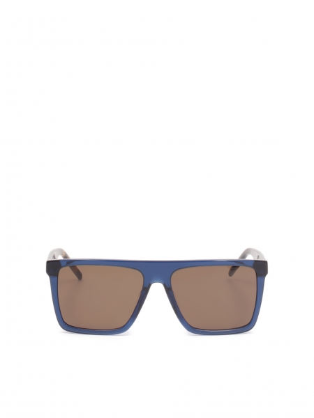Marineblaue Wayfarer-Sonnenbrille WILFREDI