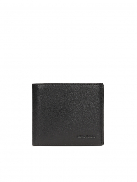 Compact leather wallet SHIRON