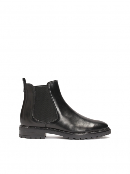 Low Chelsea boots in full grain leather ALLANAH