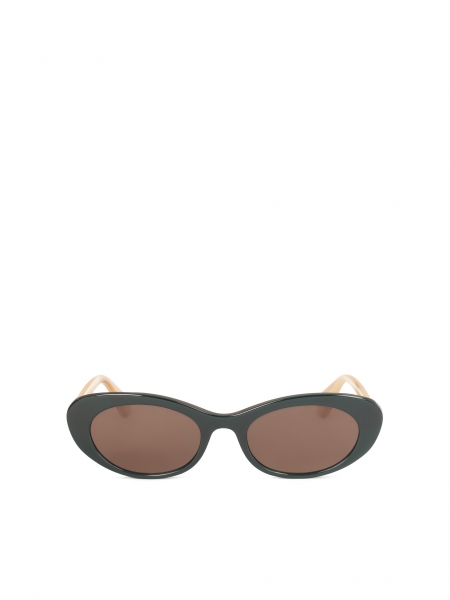 Owalne przeciwsłoneczne okulary damskie SUMNER