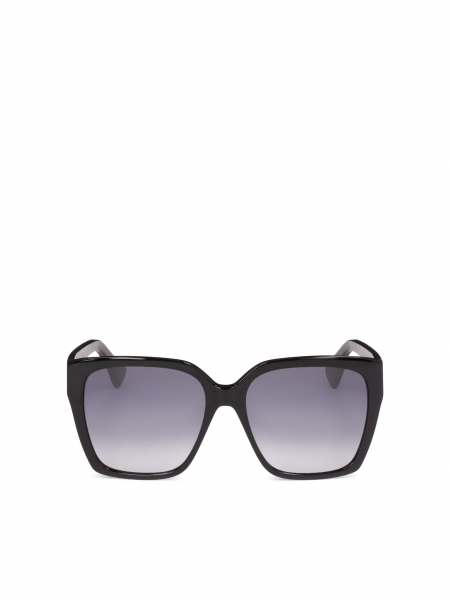 Schwarze Wayfarer-Sonnenbrille für Damen BARREN