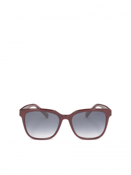 Brązowe przeciwsłoneczne okulary damskie WHITLEY
