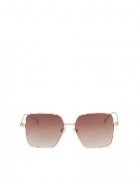 Elegant sunglasses with a golden frame PARISH