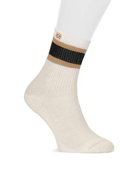 Elegante sokken met strepen op de boord TANEY