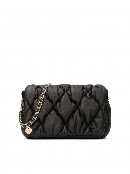 Soft quilted handbag with chain QUEEN