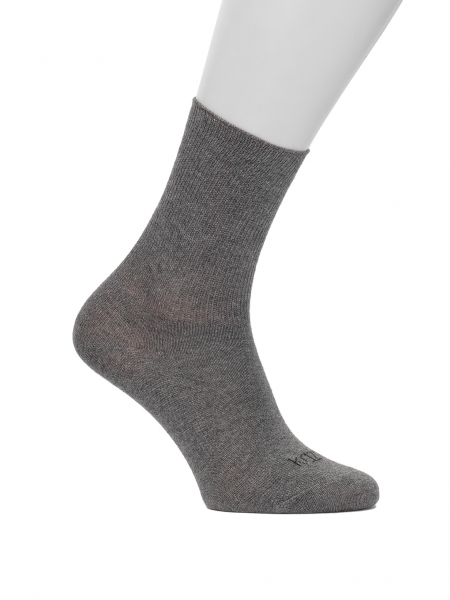 Chaussettes grises avec logo MIMA