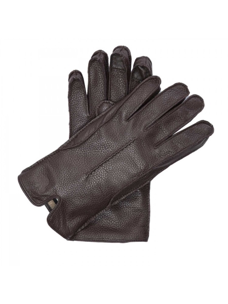 Ladies’ brown gloves kazar x kasia KASIA COOL COMFORT