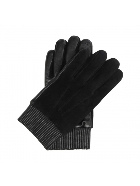 Men's black gloves 
