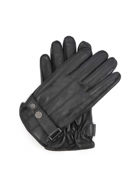Schwarze Handschuhe für Männer 