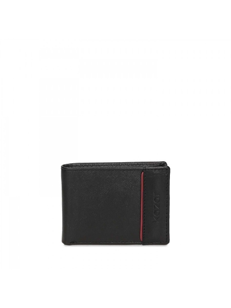 Men's black wallet DIEGO