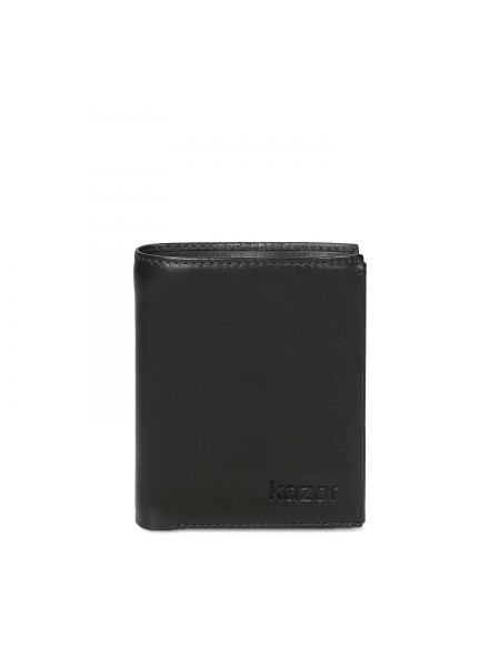 Men's black wallet IGOR
