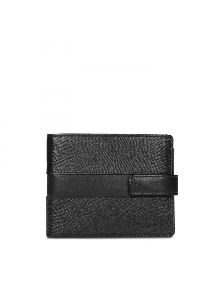 Schwarze Brieftasche für Männer 