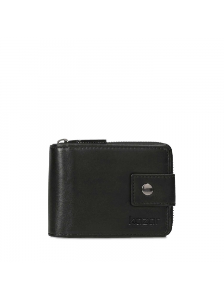 Men's black wallet MARIO