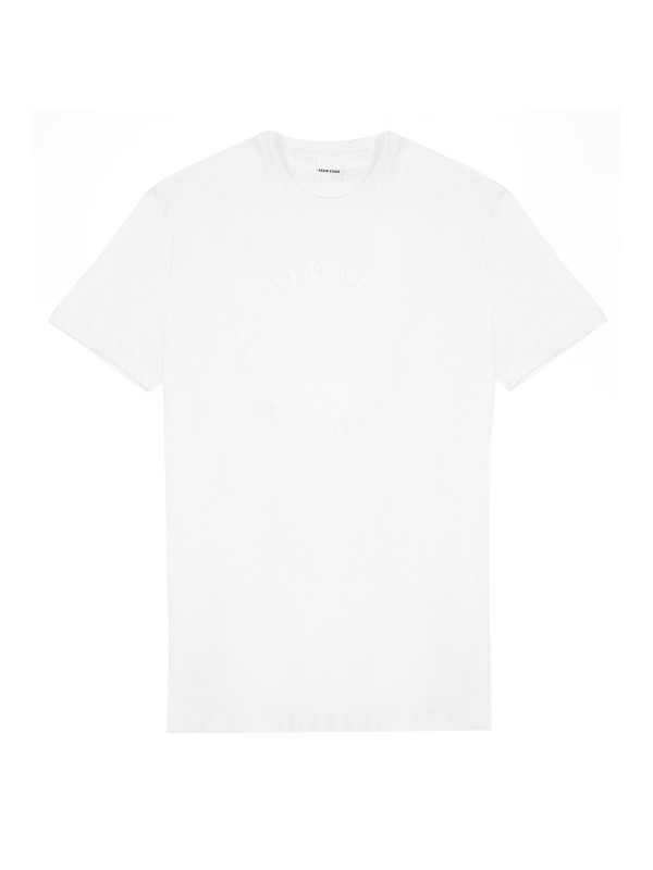 Biały t-shirt męski 