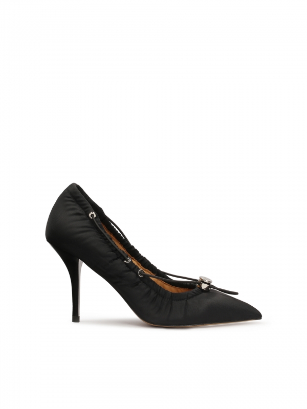 Stiletto pumps with a glamorous upper AIRA