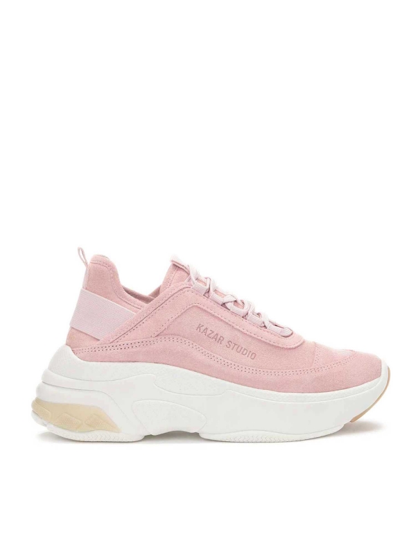 Różowe sneakersy damskie MACIE